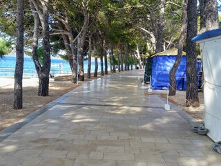 Caminitio en Zlatni Rat, Croacia