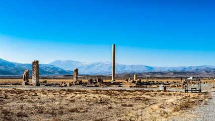 It's Ancient Persian city of Pasargad, Iran. UNESCO World Heritage