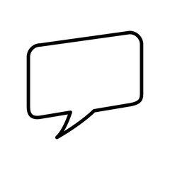 bubble speech icon vector design template