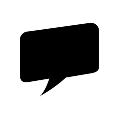 bubble speech icon vector design template