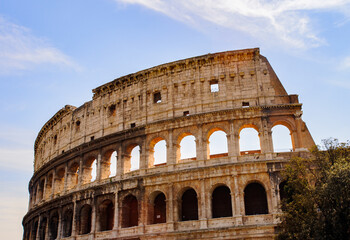 Fototapeta na wymiar Colosseum, Rome, Italy.