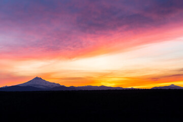 Mt. Jefferson sunset