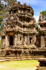 It's Chau Say Tevoda, one of a pair of Hindu temples built during the reign of Suryavarman II at Angkor, Cambodia
