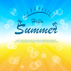 summer holiday background