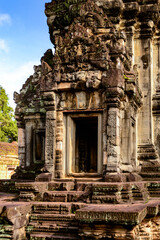 Fototapeta na wymiar It's Banteay Samre, a temple at Angkor, Cambodia. It's named after the Samre, an ancient people of Indochina
