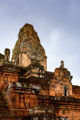 It's Part of the Pre Rup, a temple at Angkor, Cambodia