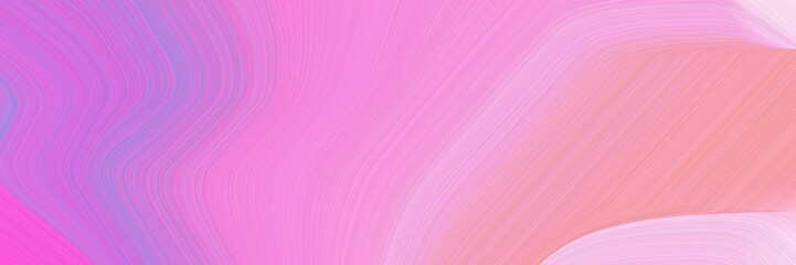 abstract modern designed horizontal header with plum, pastel magenta and pastel pink colors. fluid curved lines with dynamic flowing waves and curves for poster or canvas