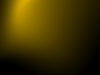 Abstract yellow background for web design templates, christmas, valentine, product studio room and business report with smooth gradient color. Black and yellow background.