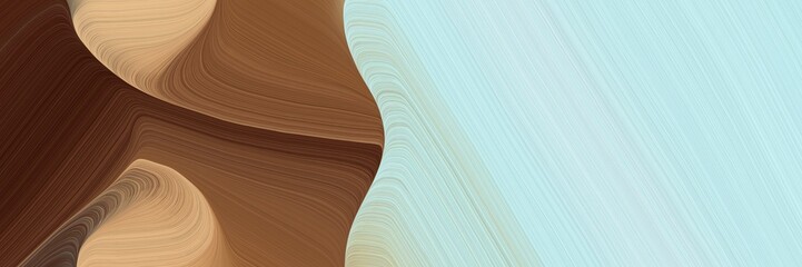 abstract decorative header design with light gray, old mauve and powder blue colors. fluid curved lines with dynamic flowing waves and curves for poster or canvas