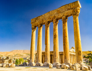 It's Jupiter temple, Baalbek, Lebanon