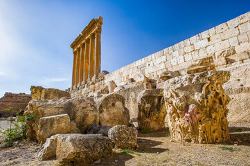 It's Jupiter temple of Baalbek, Lebanon