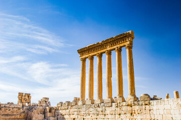 It's Jupiter temple of Baalbek, Lebanon