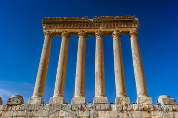 It's Jupiter temple of Baalbek, Lebanon