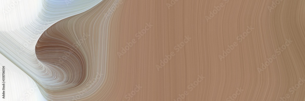 Aufkleber abstract decorative horizontal header with gray gray, light gray and dark gray colors. fluid curved 