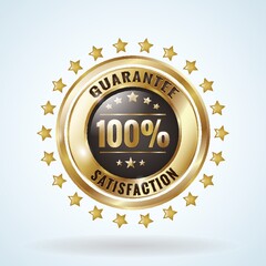 satisfaction guarantee badge