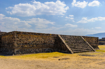 It's Ciudadela, pyramid in Teotihuacan, Mexico