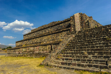 Fototapeta na wymiar It's UNESCO World Heritage Site, Pre-Hispanic City of Teotihuacan, Mexico