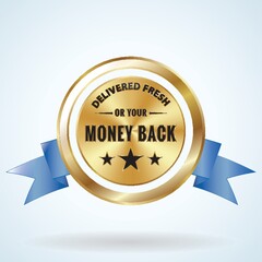money back guaranteed badge