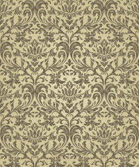 Seamless damask pattern. Vintage decorative elements. Hand drawn background. Islam, Arabic, Indian, ottoman motifs. Perfect for printing on fabric, ceramic tile or paper. Vector.