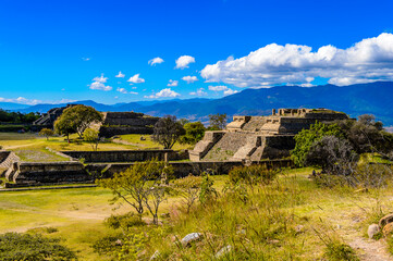 Objects of Monte Alban, a large pre-Columbian archaeological site, Santa Cruz Xoxocotlan Municipality, Oaxaca State.  UNESCO World Heritage