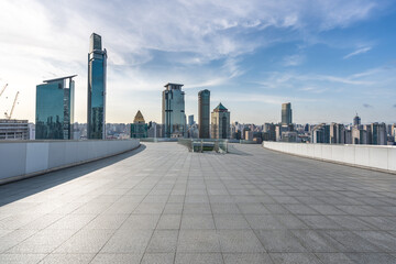 Obraz premium downtown city