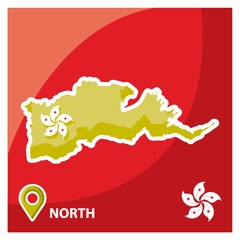 north hong kong map