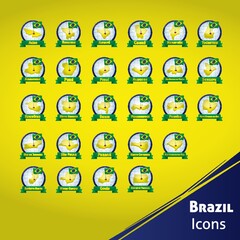 brazil icons