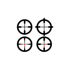 Fototapeta premium Best Target Icon In Trendy Flat Design