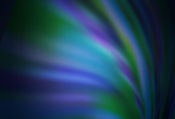 Fototapeta premium Light BLUE vector blurred template. New colored illustration in blur style with gradient. New style design for your brand book.