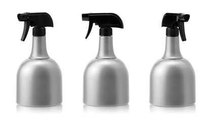 Spray bottle isolated on white background