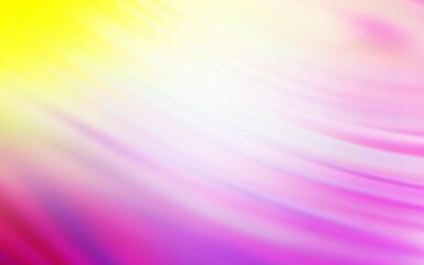Light Pink, Yellow vector modern elegant backdrop. New colored illustration in blur style with gradient. New way of your design.