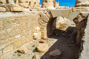 It's Great ruins of Palmyra, Syria. UNESCO World heritage