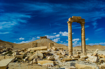Fototapeta premium It's Roman rests in Syria