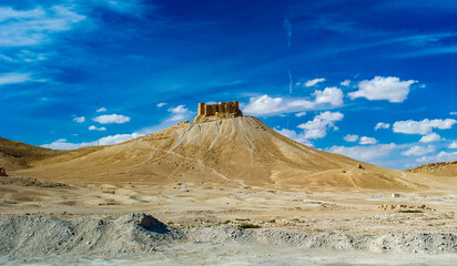 It's Beautiful landscape of the desert of Syria, Palmyra