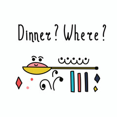 Vector illustration of coffee and tea