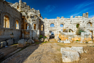 It's Ruins of the ancient castle in Syria