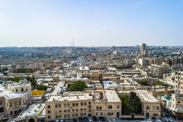 Obraz premium It's Panoramic view of Aleppo, Syria.