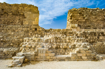 It's Ruins of Old Aleppo, Syria, one of the oldest continuously inhabited cities in the world
