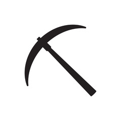 coal digger icon, industrial icon vector