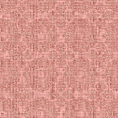 pink ore coral colored old paper canvas texture grunge  seamless pattern design   background