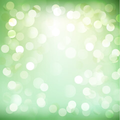 Abstract sunny defocused lights illustration