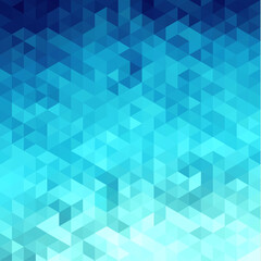 Abstract triangles pattern background