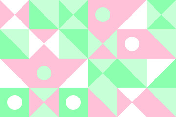 Color geometric design, vector background.