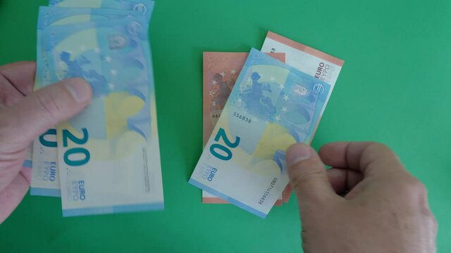 billets de 10-50 et 20 en euros