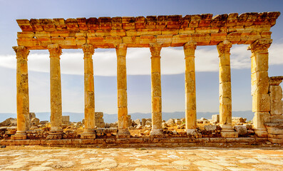Fototapeta premium Ruins of Apamea, Syria