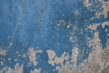 Abstract blue color wall texture background