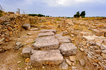 Royal palace of Ugarit, ancient city in Syria