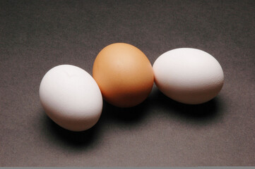 Three Eggs, Close Up, Different Concept