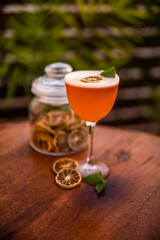 Orange cocktail