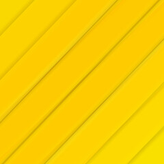 Yellow Banner With Line And Gradient, Vector Illustration